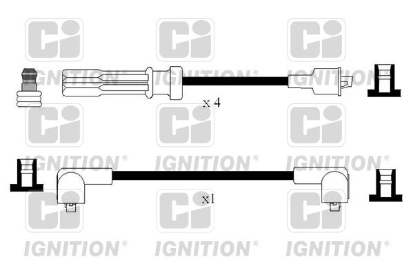 QUINTON HAZELL Комплект проводов зажигания XC1205
